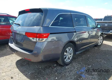 2016 Honda Odyssey Ex-L из США, поврежденный, VIN 5FNRL5H67GB013604